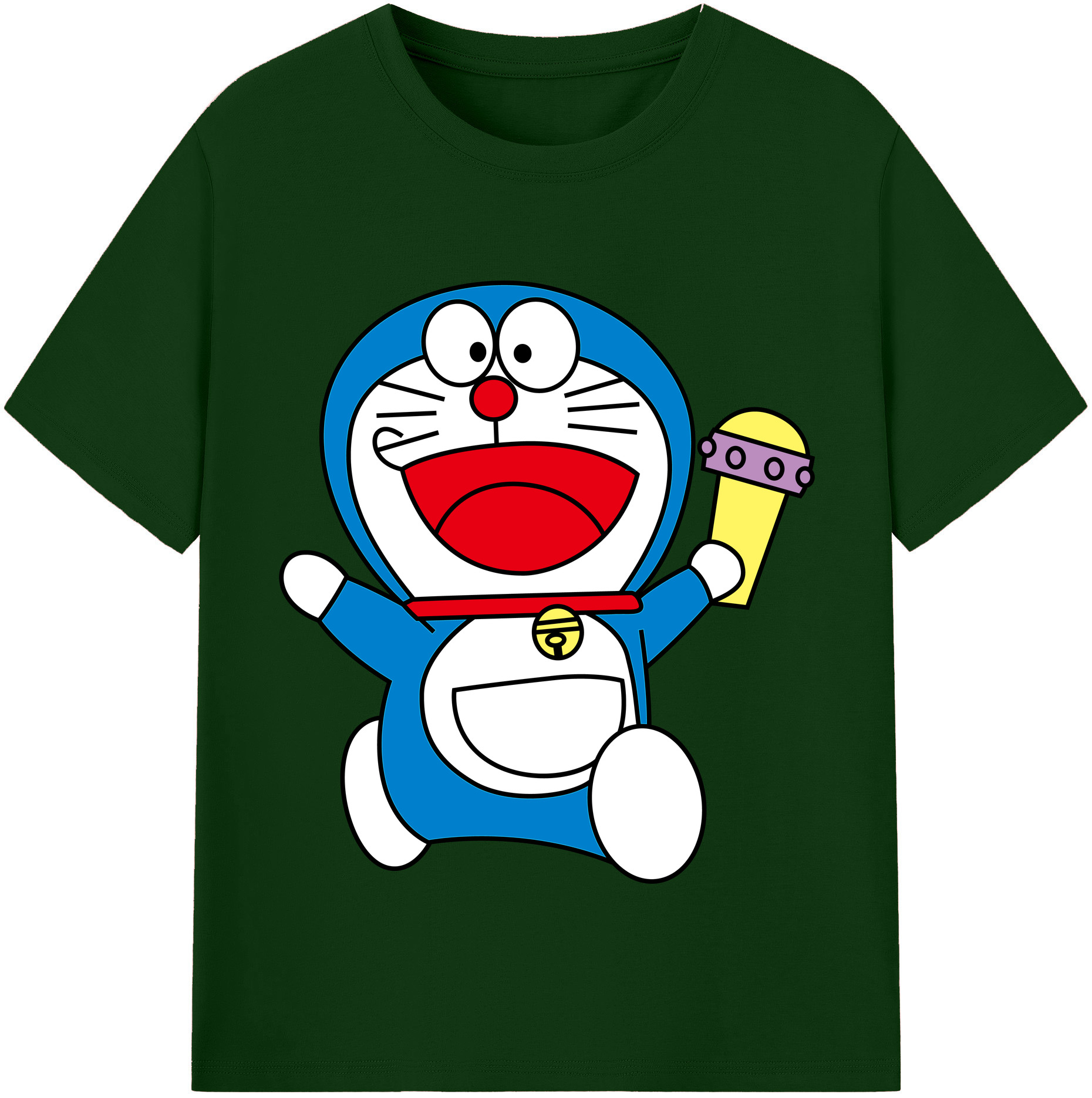 （画像用） ドラえもん Doraemon 綿100％半袖Tシャツ（フロントプリント）